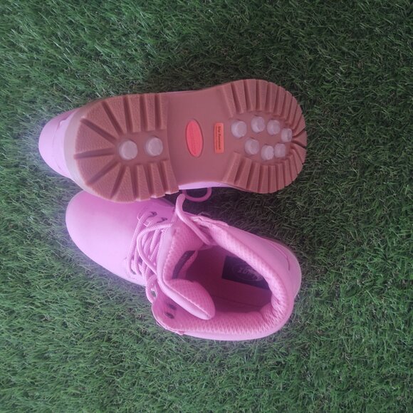 LUGZ PinK "Slip Resistant" Work-Boots: Size 7 Outdoor/Hike/Walking - Picture 5 of 9